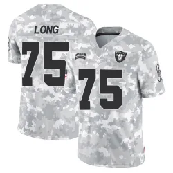 Men's Howie Long Las Vegas Raiders No.75 Limited 2024 Salute to Service Jersey - Arctic Camo