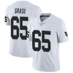 Men's Hroniss Grasu Las Vegas Raiders No.65 Limited Vapor Untouchable Jersey - White