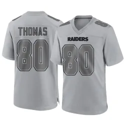 Men's Ian Thomas Las Vegas Raiders No.80 Game Atmosphere Fashion Jersey - Gray