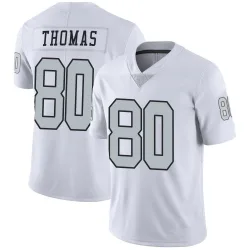 Men's Ian Thomas Las Vegas Raiders No.80 Limited Color Rush Jersey - White