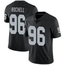 Men's Isaac Rochell Las Vegas Raiders No.96 Limited Team Color Vapor Untouchable Jersey - Black