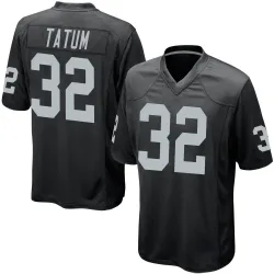 Men's Jack Tatum Las Vegas Raiders No.32 Game Team Color Jersey - Black
