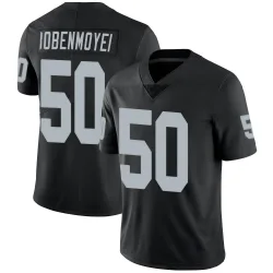 Men's Jacob Bobenmoyer Las Vegas Raiders No.50 Limited Team Color Vapor Untouchable Jersey - Black