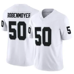 Men's Jacob Bobenmoyer Las Vegas Raiders No.50 Limited Vapor F.U.S.E. Jersey - White