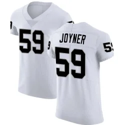 Men's Jah Joyner Las Vegas Raiders No.59 Elite Vapor Untouchable Jersey - White