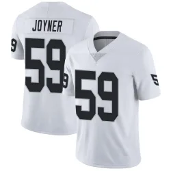 Men's Jah Joyner Las Vegas Raiders No.59 Limited Vapor Untouchable Jersey - White