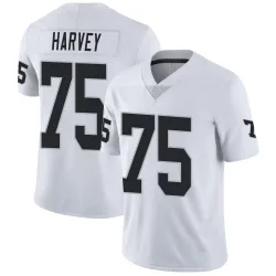 Men's Jahfari Harvey Las Vegas Raiders No.75 Limited Vapor Untouchable Jersey - White