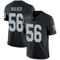 Men's Jailin Walker Las Vegas Raiders No.56 Limited Team Color Vapor Untouchable Jersey - Black