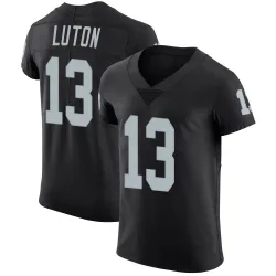Men's Jake Luton Las Vegas Raiders No.13 Elite Team Color Vapor Untouchable Jersey - Black