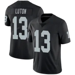Men's Jake Luton Las Vegas Raiders No.13 Limited Team Color Vapor Untouchable Jersey - Black