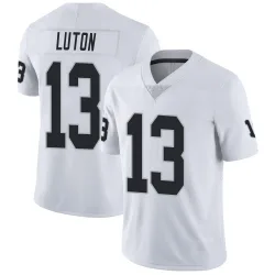 Men's Jake Luton Las Vegas Raiders No.13 Limited Vapor Untouchable Jersey - White