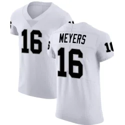 Men's Jakobi Meyers Las Vegas Raiders No.16 Elite Vapor Untouchable Jersey - White