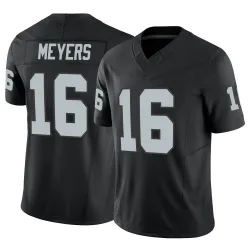 Men's Jakobi Meyers Las Vegas Raiders No.16 Limited Vapor F.U.S.E. Jersey - Black