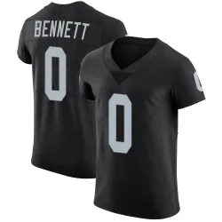 Men's Jakorian Bennett Las Vegas Raiders No.0 Elite Team Color Vapor Untouchable Jersey - Black