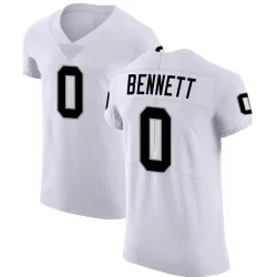 Men's Jakorian Bennett Las Vegas Raiders No.0 Elite Vapor Untouchable Jersey - White