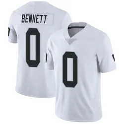 Men's Jakorian Bennett Las Vegas Raiders No.0 Limited Vapor Untouchable Jersey - White