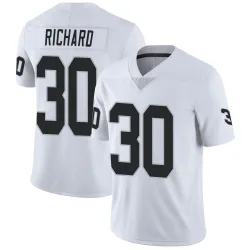 Men's Jalen Richard Las Vegas Raiders No.30 Limited Vapor Untouchable Jersey - White