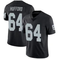 Men's Jarrod Hufford Las Vegas Raiders No.64 Limited Team Color Vapor Untouchable Jersey - Black