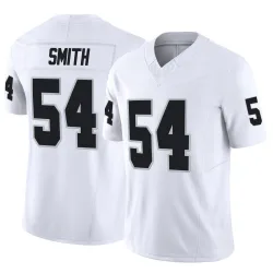 Men's Jaylon Smith Las Vegas Raiders No.54 Limited Vapor F.U.S.E. Jersey - White