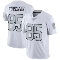 Men's Jeff Foreman Las Vegas Raiders No.85 Limited Color Rush Jersey - White
