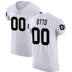 Men's Jim Otto Las Vegas Raiders No.00 Elite Vapor Untouchable Jersey - White