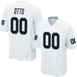 Men's Jim Otto Las Vegas Raiders No.00 Game Jersey - White