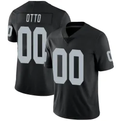 Men's Jim Otto Las Vegas Raiders No.00 Limited Team Color Vapor Untouchable Jersey - Black