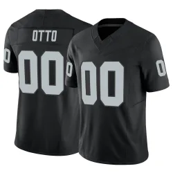 Men's Jim Otto Las Vegas Raiders No.00 Limited Vapor F.U.S.E. Jersey - Black