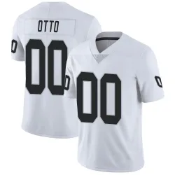 Men's Jim Otto Las Vegas Raiders No.00 Limited Vapor Untouchable Jersey - White