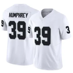 Men's John Humphrey Las Vegas Raiders No.39 Limited Vapor F.U.S.E. Jersey - White
