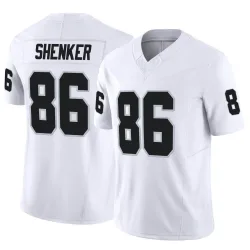 Men's John Samuel Shenker Las Vegas Raiders No.86 Limited Vapor F.U.S.E. Jersey - White