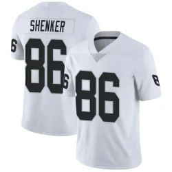 Men's John Samuel Shenker Las Vegas Raiders No.86 Limited Vapor Untouchable Jersey - White