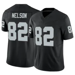 Men's Jordy Nelson Las Vegas Raiders No.82 Limited Vapor F.U.S.E. Jersey - Black