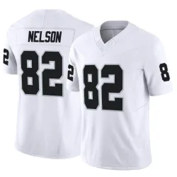 Men's Jordy Nelson Las Vegas Raiders No.82 Limited Vapor F.U.S.E. Jersey - White
