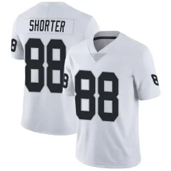 Men's Justin Shorter Las Vegas Raiders No.88 Limited Vapor Untouchable Jersey - White