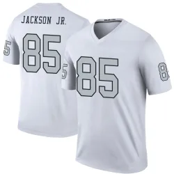 Men's Ketron Jackson Jr. Las Vegas Raiders No.85 Legend Color Rush Jersey - White