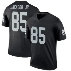 Men's Ketron Jackson Jr. Las Vegas Raiders No.85 Legend Jersey - Black