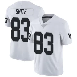 Men's Key'Shawn Smith Las Vegas Raiders No.83 Limited Vapor Untouchable Jersey - White