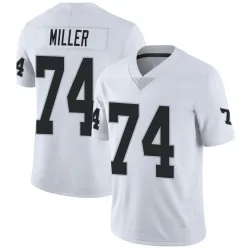 Men's Kolton Miller Las Vegas Raiders No.74 Limited Vapor Untouchable Jersey - White