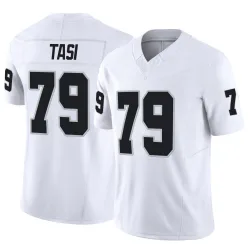Men's Laki Tasi Las Vegas Raiders No.79 Limited Vapor F.U.S.E. Jersey - White