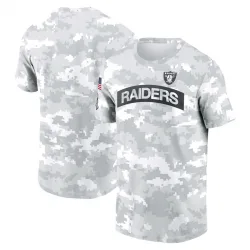 Men's Las Vegas Raiders No. 2024 Salute To Service Big & Tall Performance T-Shirt - White