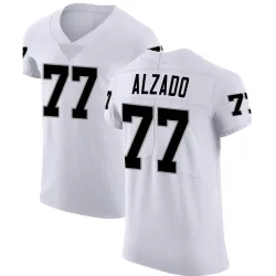 Men's Lyle Alzado Las Vegas Raiders No.77 Elite Vapor Untouchable Jersey - White