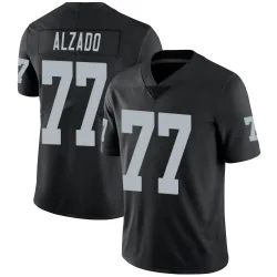 Men's Lyle Alzado Las Vegas Raiders No.77 Limited Team Color Vapor Untouchable Jersey - Black