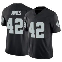 Men's Matt Jones Las Vegas Raiders No.42 Limited Vapor F.U.S.E. Jersey - Black