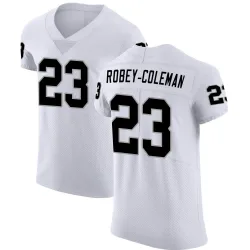 Men's Nickell Robey-Coleman Las Vegas Raiders No.23 Elite Vapor Untouchable Jersey - White
