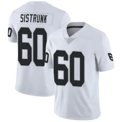Men's Otis Sistrunk Las Vegas Raiders No.60 Limited Vapor Untouchable Jersey - White