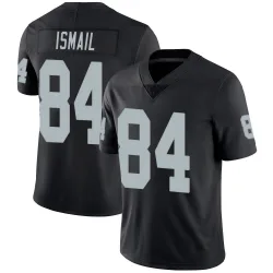 Men's Qadir Ismail Las Vegas Raiders No.84 Limited Team Color Vapor Untouchable Jersey - Black