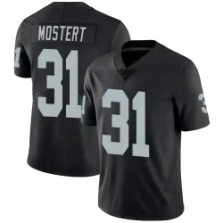 Men's Raheem Mostert Las Vegas Raiders No.31 Limited Team Color Vapor Untouchable Jersey - Black