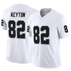 Men's Ramel Keyton Las Vegas Raiders No.82 Limited Vapor F.U.S.E. Jersey - White