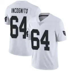 Men's Richie Incognito Las Vegas Raiders No.64 Limited Vapor Untouchable Jersey - White